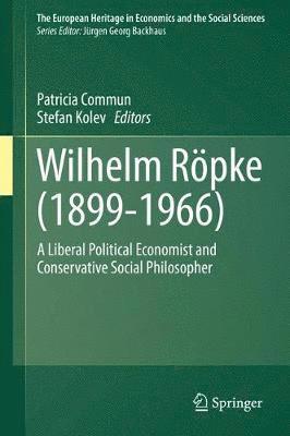 bokomslag Wilhelm Rpke (18991966)