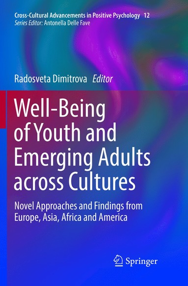 bokomslag Well-Being of Youth and Emerging Adults across Cultures