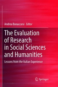 bokomslag The Evaluation of Research in Social Sciences and Humanities