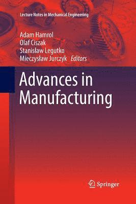 Advances in Manufacturing 1