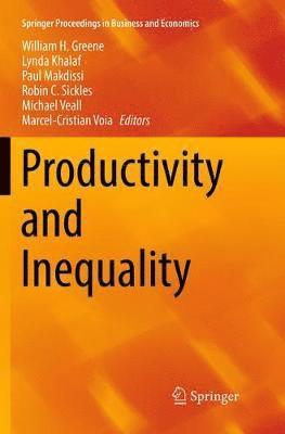 bokomslag Productivity and Inequality