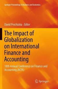 bokomslag The Impact of Globalization on International Finance and Accounting