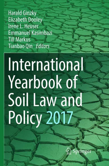 bokomslag International Yearbook of Soil Law and Policy 2017