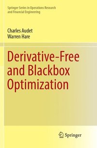 bokomslag Derivative-Free and Blackbox Optimization