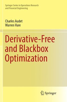 Derivative-Free and Blackbox Optimization 1