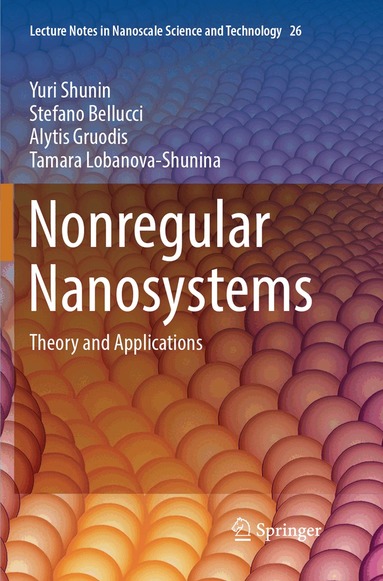 Yuri Shunin, Stefano Bellucci, Alytis Gruodis, Tamara Lobanova-Shunina - Nonregular Nanosystems, Häftad