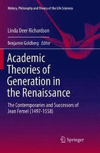 bokomslag Academic Theories of Generation in the Renaissance