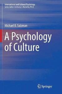 bokomslag A Psychology of Culture