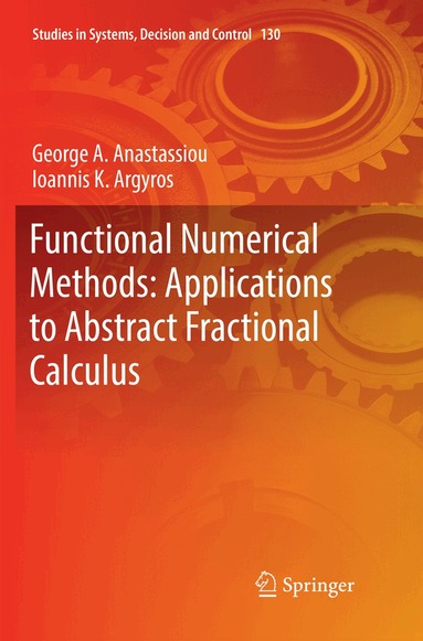 George A. Anastassiou, Ioannis K. Argyros - Functional Numerical Methods: Applications to Abstract Fractional Calculus, Häftad