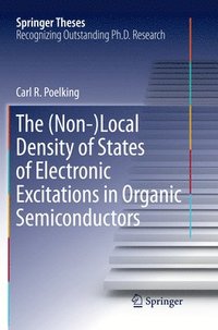 bokomslag (Non-)Local Density of States of Electronic Excitations in Organic Semiconductors