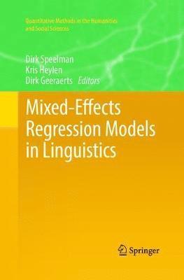 bokomslag Mixed-Effects Regression Models in Linguistics