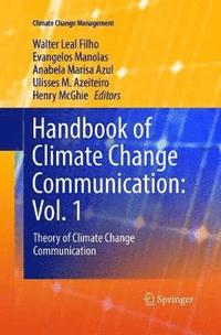 bokomslag Handbook of Climate Change Communication: Vol. 1