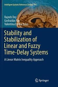 bokomslag Stability and Stabilization of Linear and Fuzzy Time-Delay Systems