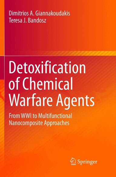Dimitrios A. Giannakoudakis, Teresa J. Bandosz - Detoxification of Chemical Warfare Agents, Häftad