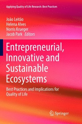 bokomslag Entrepreneurial, Innovative and Sustainable Ecosystems