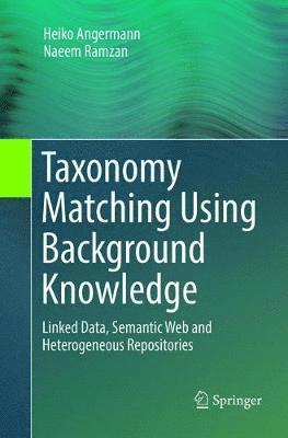 Taxonomy Matching Using Background Knowledge 1