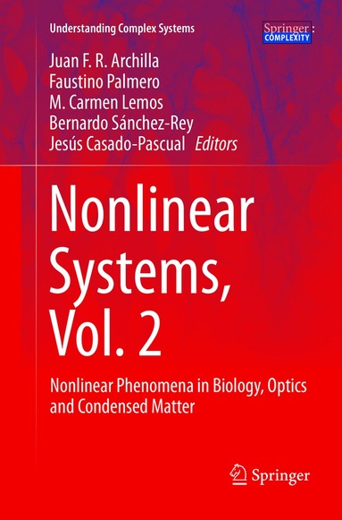 Juan F. R. Archilla, Faustino Palmero, M. Carmen Lemos, Bernardo Sánchez-Rey, Jesús Casado-Pascual - Nonlinear Systems, Vol. 2, Häftad