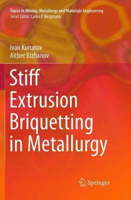 bokomslag Stiff Extrusion Briquetting in Metallurgy