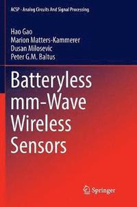 bokomslag Batteryless mm-Wave Wireless Sensors