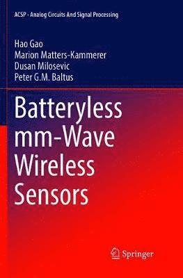bokomslag Batteryless mm-Wave Wireless Sensors