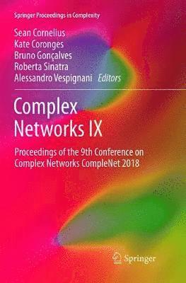 bokomslag Complex Networks IX
