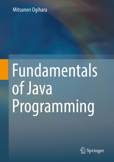 bokomslag Fundamentals of Java Programming