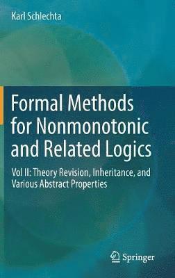 bokomslag Formal Methods for Nonmonotonic and Related Logics
