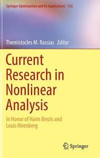 bokomslag Current Research in Nonlinear Analysis