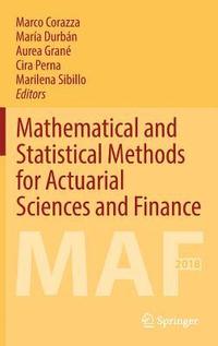 bokomslag Mathematical and Statistical Methods for Actuarial Sciences and Finance