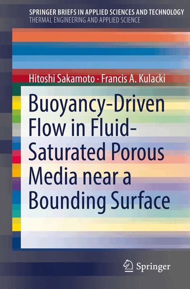 Hitoshi Sakamoto, Francis A. Kulacki - Buoyancy-Driven Flow in Fluid-Saturated Porous Media near a Bounding Surface, Häftad