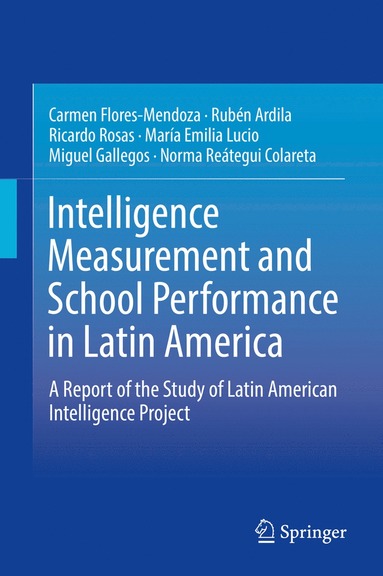 bokomslag Intelligence Measurement and School Performance in Latin America