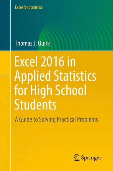 bokomslag Excel 2016 in Applied Statistics for High School Students