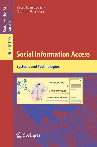 Peter Brusilovsky, Daqing He - Social Information Access, Häftad