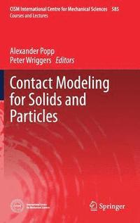 bokomslag Contact Modeling for Solids and Particles