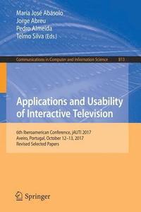 bokomslag Applications and Usability of Interactive Television