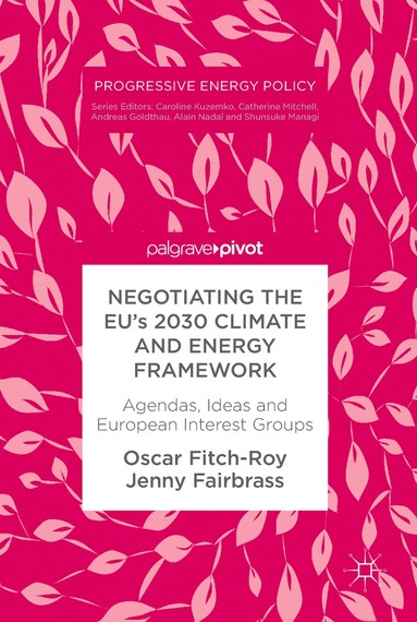 bokomslag Negotiating the EU's 2030 Climate and Energy Framework