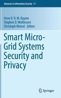 bokomslag Smart Micro-Grid Systems Security and Privacy