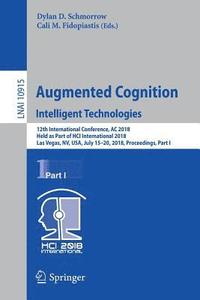 bokomslag Augmented Cognition: Intelligent Technologies