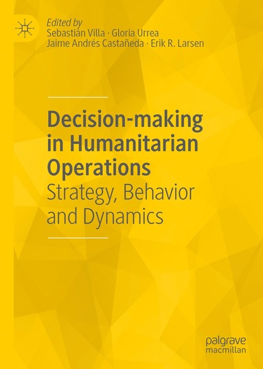 bokomslag Decision-making in Humanitarian Operations