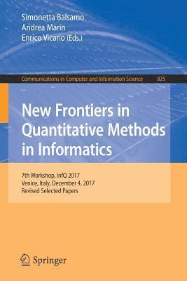 bokomslag New Frontiers in Quantitative Methods in Informatics