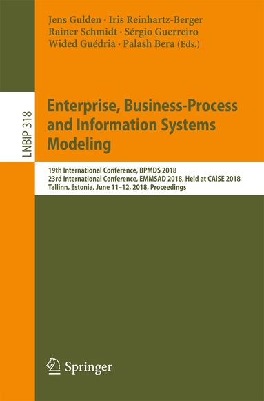 Jens Gulden, Iris Reinhartz-Berger, Rainer Schmidt, Sérgio Guerreiro, Wided Guédria, Palash Bera - Enterprise, Business-Process and Information Systems Modeling, Häftad