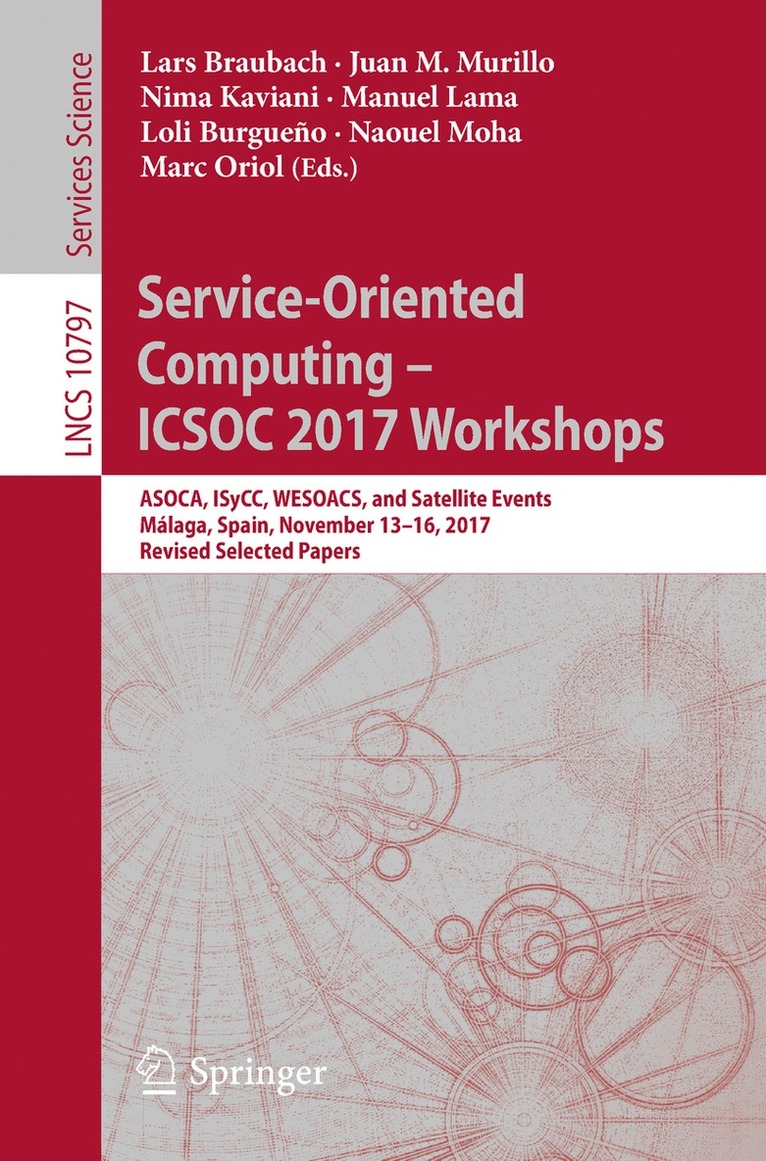 Service-Oriented Computing  ICSOC 2017 Workshops 1