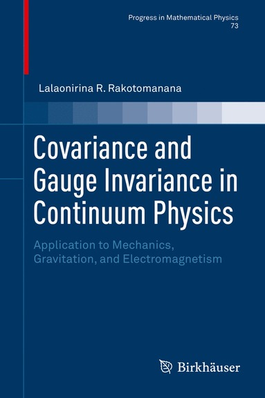 bokomslag Covariance and Gauge Invariance in Continuum Physics