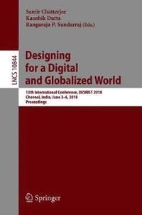 bokomslag Designing for a Digital and Globalized World