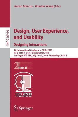 Design, User Experience, and Usability: Designing Interactions 1