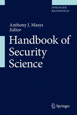 Anthony J. Masys - Handbook of Security Science, Inbunden