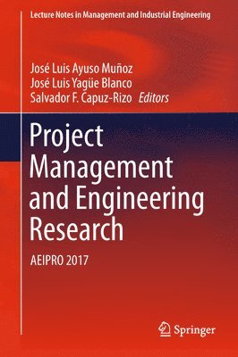 José Luis Ayuso Muñoz, José Luis Yagüe Blanco, Salvador  F. Capuz-Rizo, Salvador F. Capuz-Rizo - Project Management and Engineering Research, Inbunden