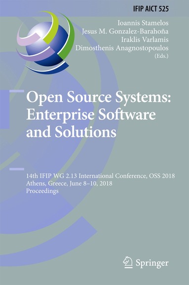 Ioannis Stamelos, Jesus M. Gonzalez-Barahoña, Iraklis Varlamis, Dimosthenis Anagnostopoulos - Open Source Systems: Enterprise Software and Solutions, Inbunden