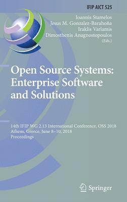 Open Source Systems: Enterprise Software and Solutions 1