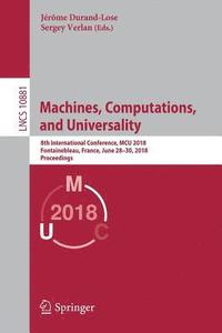 bokomslag Machines, Computations, and Universality